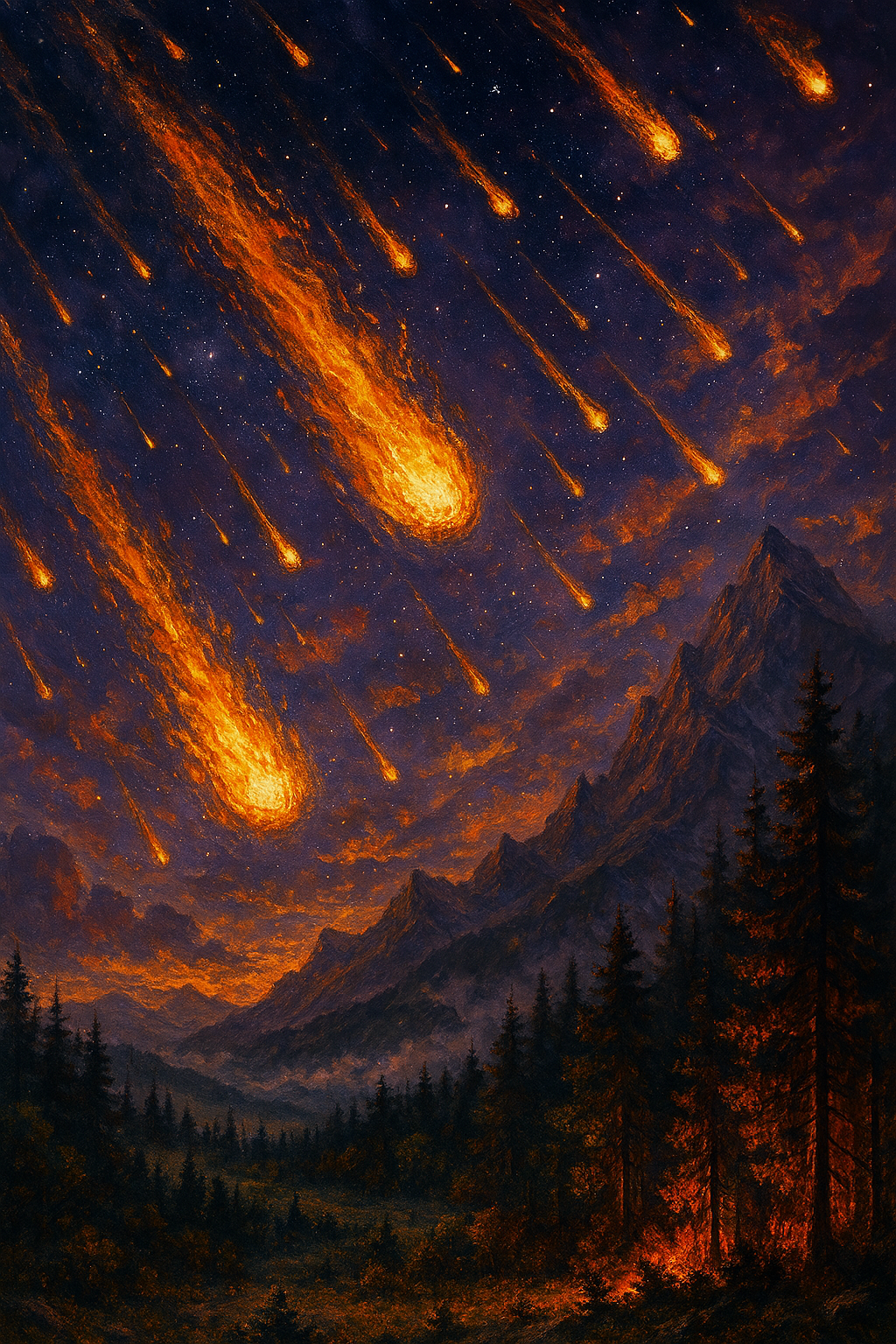 Fire Meteor Shower